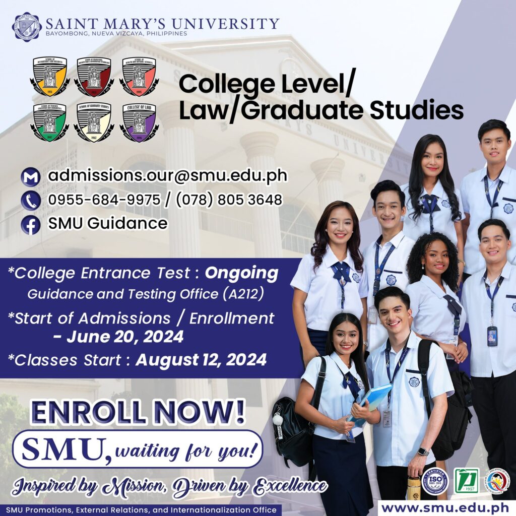 St Mary University Philippines Uniform